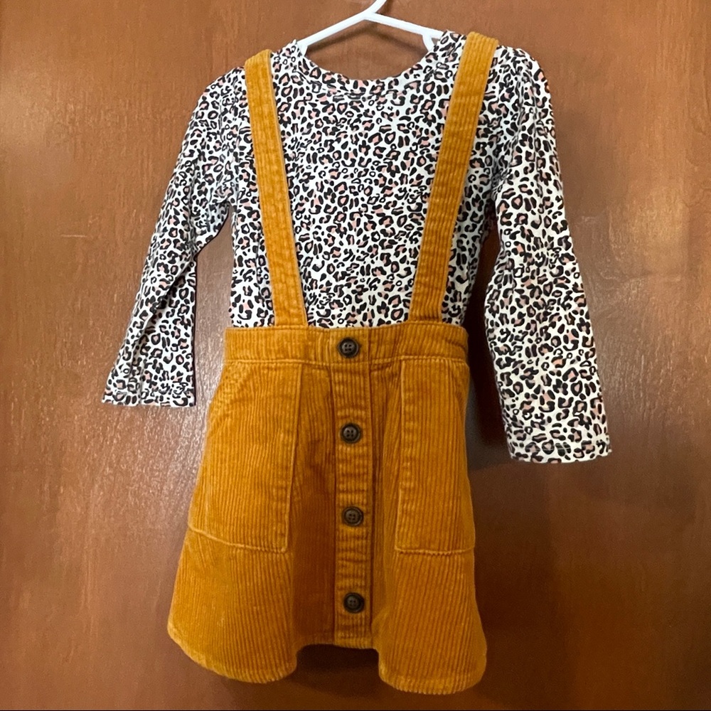 Art Class from Target 3T yellow corduroy jumper